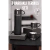 ieg™ 500 Ml Kapasiteli Taşınabilir Basınçlı Termos Seti Günlük Kullanım İçin İdeal