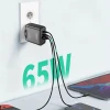 ieg™  65W Hızlı Şarj Edebilen TYPE C uçlu Şarj Aleti