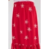 ieg™ 8010 Desenli Şifon Etek - A.Kırmızı