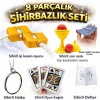 ieg™ 8’li Sihirbazlık Seti (Kibrit, Defter, Halka, Kupa, İp, 3’lü Kart)
