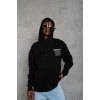ieg™      98 Baskılı Kapşonlu Sweat - Siyah -