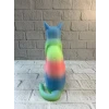ieg™ Açık Rainbow Kedi Biblo Modern Salon ve Raf Dekoru