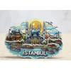 ieg™ Ahşap İstanbul Temalı Magnet - Model 3