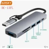 ieg™ Airsky Hc13Fl 5 İn 1 Usb Type-C 2 İn 1 Çevirici