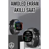 ieg™ Akıllı Saat Bluetooth Bağlantılı Amoled Ekran Uyku ve Sağlık Takibi