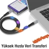 ieg™ Ally 240w Type-c To Type-c Laptop Telefon Hızlı Data Ve Şarj Kablosu
