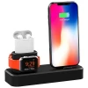 ieg™ Ally 3in1 Charging Base İphone+ İwatch+ İpods Silikon Şarj Standı