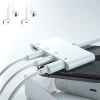 ieg™ Ally İphone 14-13-12-11 4in1 Otg Ses Adaptörü Çift Dc 3.5mm Jack