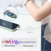 ieg™ Ally İphone 14-13-12-11 4in1 Otg Ses Adaptörü Çift Dc 3.5mm Jack
