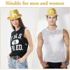 ieg™ Altın Payetli Fötr Şapka Yetişkin Boy
