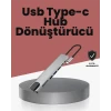 ieg™ Alüminyum Gövdeli Type‑C HDMI & Ethernet Adaptör – Tak & Çalıştır