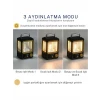 ieg™ Ampul Solar Şarj Edilebilir 12 Led 1 Rustikli Led Kamp Lambası