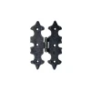 ieg™ Antika Tarz Dekoratif Pirinç Lale Menteşe - 104x77 mm, Oksit
