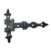 ieg™ Antika Tarz Dekoratif Pirinç Yıldız Kuyruklu Menteşe - 85x110 mm, Oksit