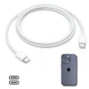ieg™  Apple 15/15 Pro Type-C to Type-C Hasır Örgü Hızlı Şarj Kablosu (1m)