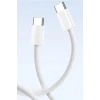 ieg™  Apple 15/15 Pro Type-C to Type-C Hasır Örgü Hızlı Şarj Kablosu (1m)