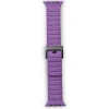 ieg™  Apple Watch 42mm Magnus Mıknatıslı Silikon Kordon - Mor