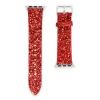 ieg™  Apple Watch 42mm Starry Taşlı Kordon - Kırmızı
