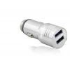 ieg™ Araç Şarj Adaptörü 2X Usb 3.4A Metal - Gümüş ND1075
