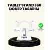ieg™ Ayarlanabilir Şeffaf Tablet Standı Kaymaz Silikon Tabanlı