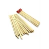 İEG Bambu Adana Kebap Şişi Ahşap 25 Adet Yassı Çöp Şiş Kebap Şişi 30 cm