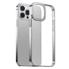 ieg™ Baseus Glitter İphone 13 Pro Kılıf Renkli Kenar Şeffaf Kılıf