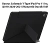 ieg™ Baseus Safattach Y-type Ipad Pro 11 Inç (2018-2020-2021) Manyetik Standlı Kılıf