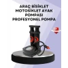 ieg™ Basınç Saatli Ayak Pompası Bisiklet ve Araç Uyumlu
