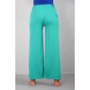 ieg ™ Bayan Penye Bol Paça Pantolon Yeşil