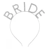 ieg™ Bekarlığa Veda Kristal Taşlı Gümüş Bride Tacı