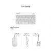ieg™ Beyaz Kablosuz Klavye Ve Mouse Seti