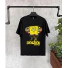 ieg™    Bisiklet Yaka Kısa Kol   Baskılı T-Shirt - Siyah -