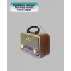 ieg™ Bluetooth Özellikli Nostalji Radyo 3 Bant FM AM SW