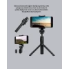 ieg™ Bluetooth Selfie Çubuğu – 360° Dönebilen Başlık Kablosuz Bağlantı