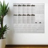 ieg™  Çarpım Tablosu Ezberleme Manyetik Duvar Stickerı 105 x 100 cm