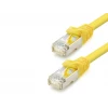 ieg™ Cat7 Ethernet Patch Kablosu 10 Gbps 600 Mhz 30 Cm - Sarı HDX5101