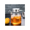 ieg™ Çelik Kapaklı Borosilikat Cam Demlik 1500ML -CM-2003