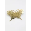 İEG Çelik Kelebek Broş - Altın