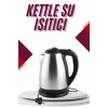 ieg™ Çelik Su Isıtıcı Kettle Dayanıklı Paslanmaz Çelik Uzun Ömürlü