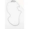 İEG Çelik Zincir Kolye - 45 cm - Gümüş