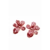 ieg™ Çiçek Küpe - Bordo