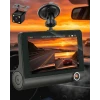 ieg™ Çift Lens Araç Güvenlik Kamerası G Sensörlü Full Hd