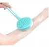 ieg™ Çift Taraflı Silikon Uzun Saplı  Banyo Fırçası CM-331