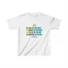 ieg™   Çocuk Baskılı T-Shirt - Beyaz