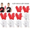 ieg™ Çocuk Gösteri Eldiven Seti – 5 Çift Beyaz & 5 Çift Kırmızı