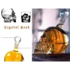 ieg™ Crystal Head Kuru Kafa Cam Şişe 350 ml