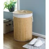 ieg™ DecoHandy Yuvarlak Bambu Kirli Sepeti