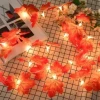 ieg™ Dekoratif Sonbahar Yapraklı Şerit LED Işık