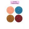 İEG Dökme Cam Kum Boncuk (11/0) 2 mm - 4 Renk - Toplam 80 Gram -  BNC405