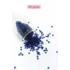 İEG Dökme Cam Kum Boncuk (8/0) 3 mm - 60 Gram - Şeffaf Lacivert - BNC207